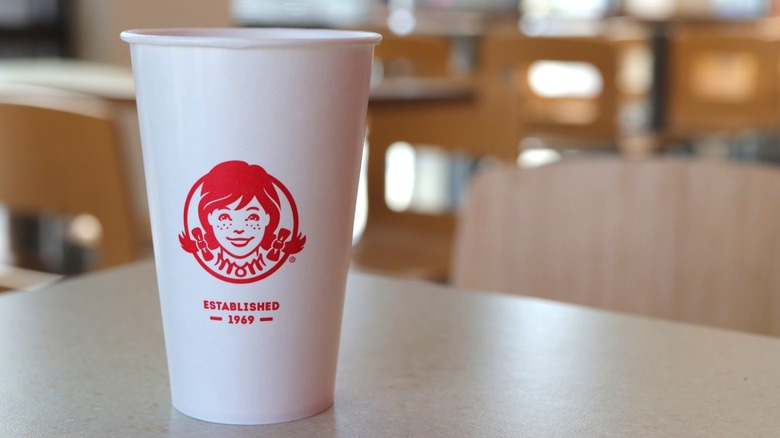 Wendy's Frosty cup