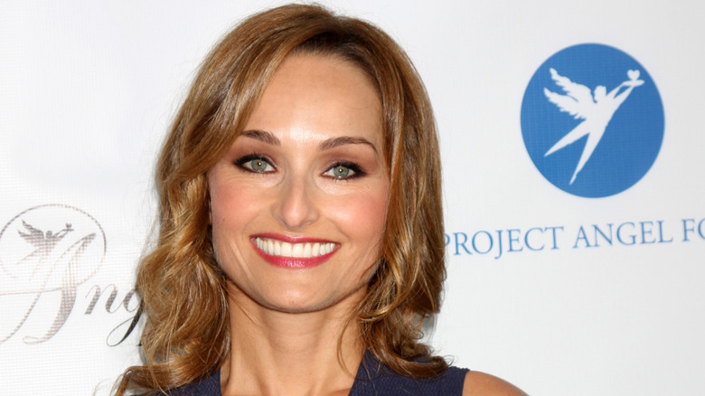 Close-up of Giada de Laurentiis smiling