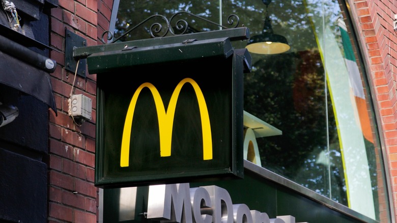 McDonald's storefront