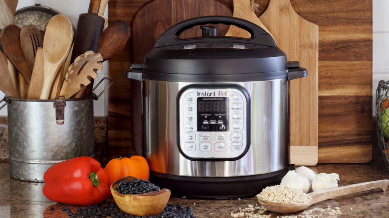 Instant Pot on kitchen counter