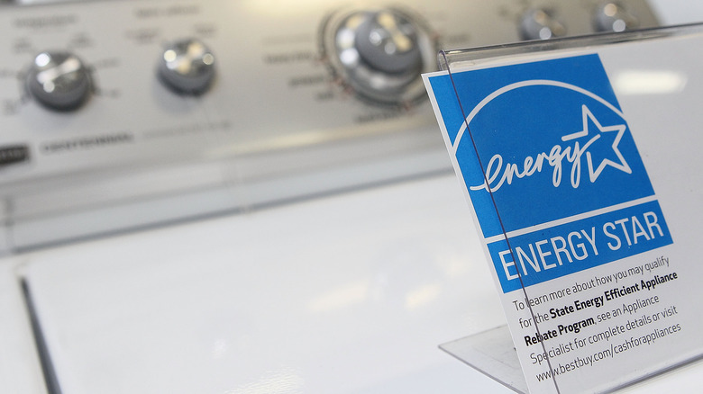 Energy Star card washing machine