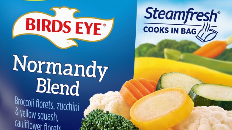 Birds Eye Normandy Blend vegetable packet