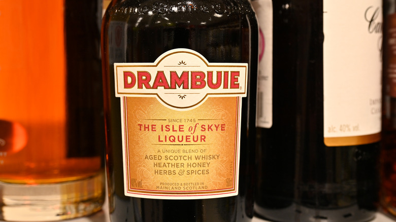 Drambuie liqueur bottle