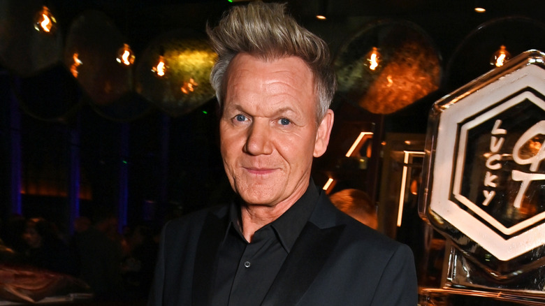 Gordon Ramsay facing the camera