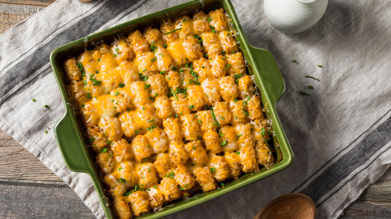 Tater tot hot dish