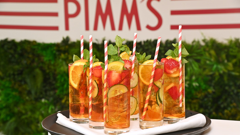 Pimm's Cup cocktail 