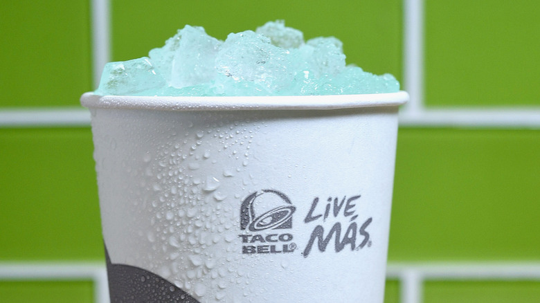 Mtn Dew Baja Blast Freeze from Taco Bell