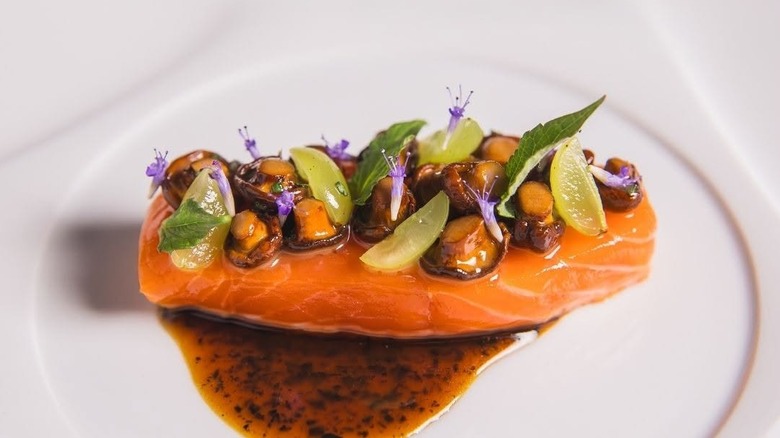King salmon dish from Providence