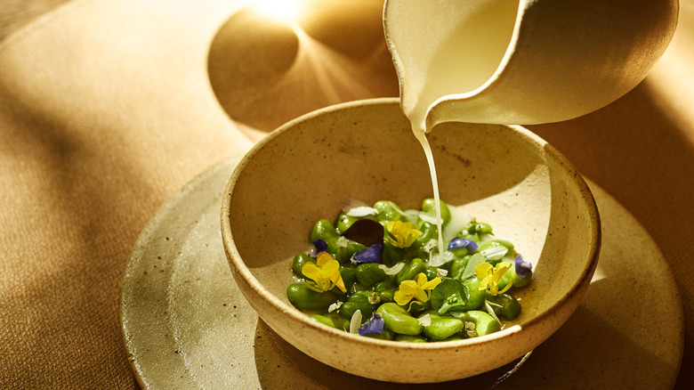 Vegetable dish at Quince