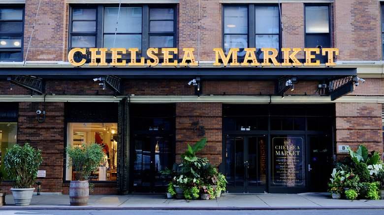 Entrance to Chelsea Market in New York
