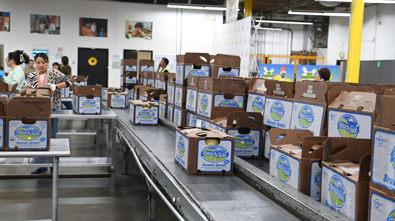 Feeding America food bank storage