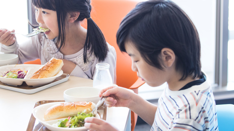 japanese school lunch