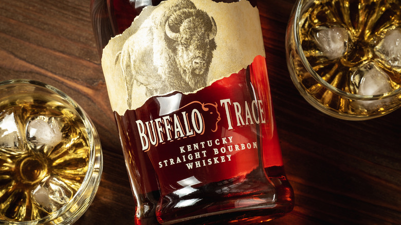 Buffalo Trace bourbon label