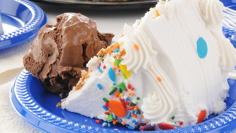 slice of cake by carvel