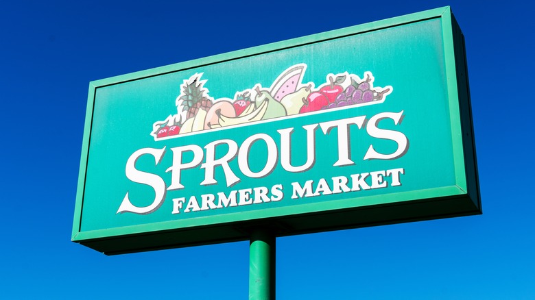 Sprouts farmers market sign 