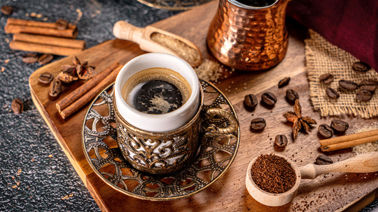 Cup of Turkish coffee
