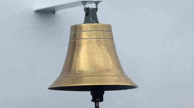Bell on wall