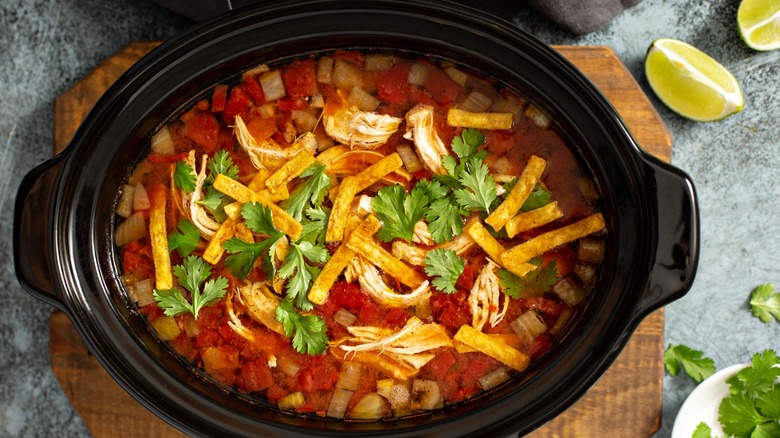 stew in slow cooker