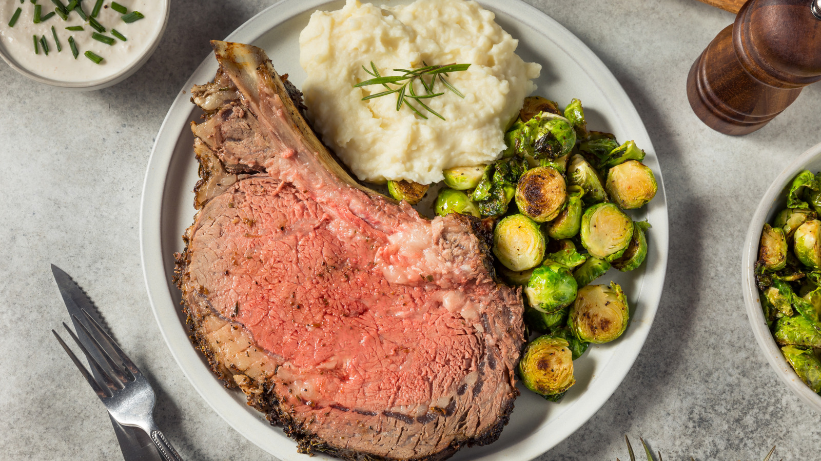 What To Do If Your Prime Rib Is Cooked Outside But Cold In The Center - Tasting Table