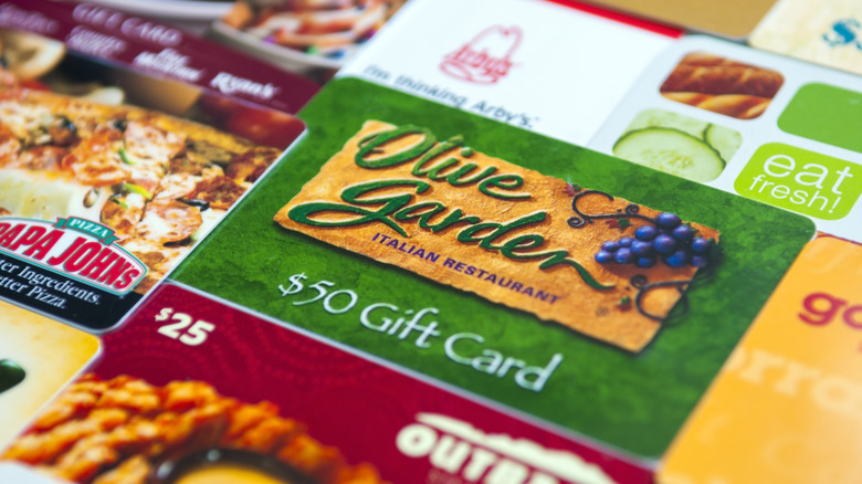 restaurant gift cards