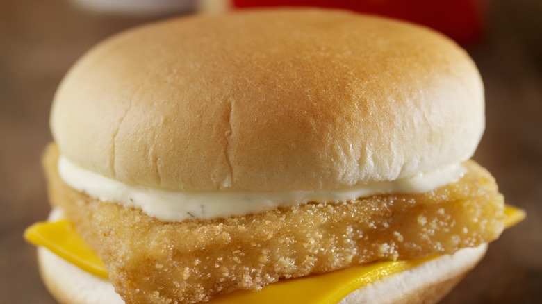 A Filet-O-Fish close-up