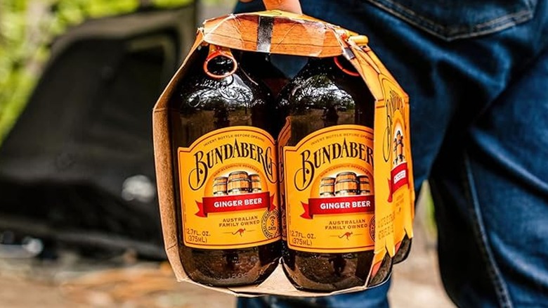 Pack of Bundaberg ginger beer