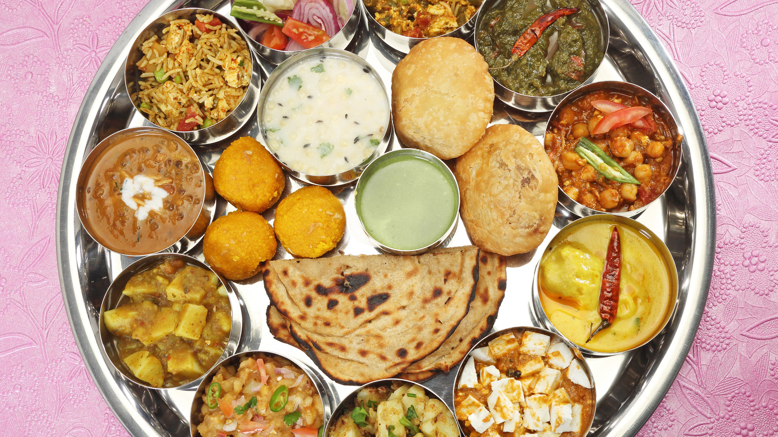 What To Know About Thali, A Delicious Staple Of Indian Restaurants