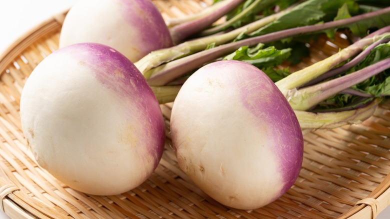 Fresh turnips