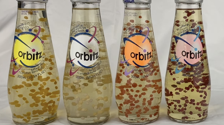Orbitz soda bottles