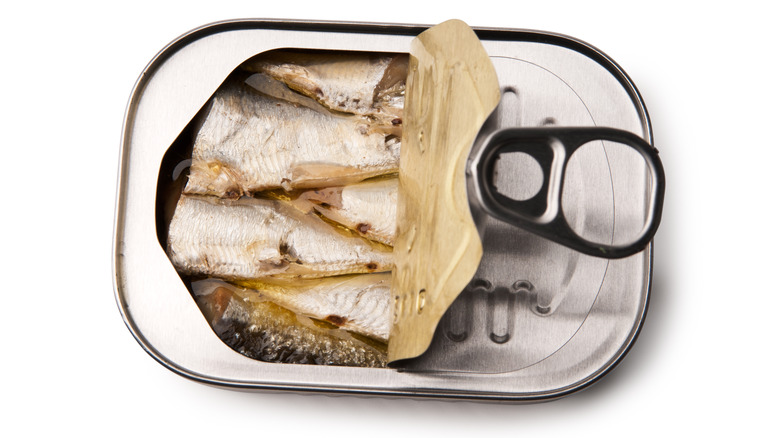 tinned sardines