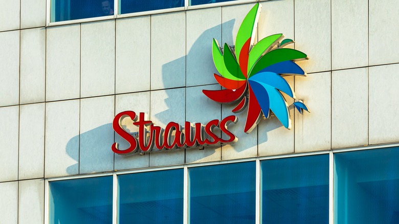 Strauss Israel logo on building