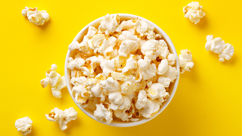 popcorn in bowl