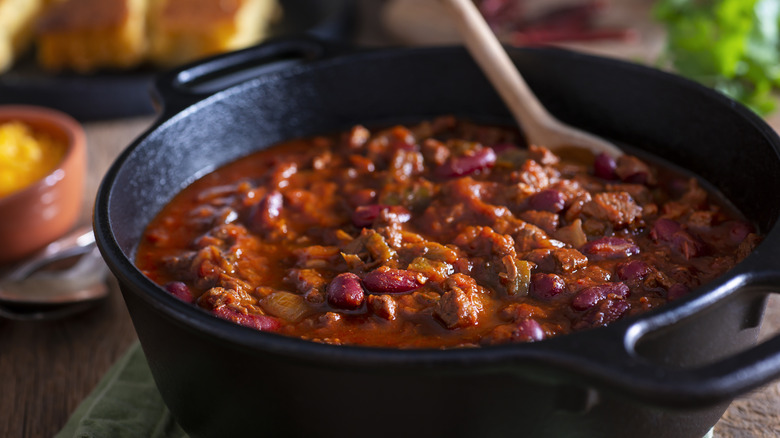 properly seasoned cast-iron dutch oven