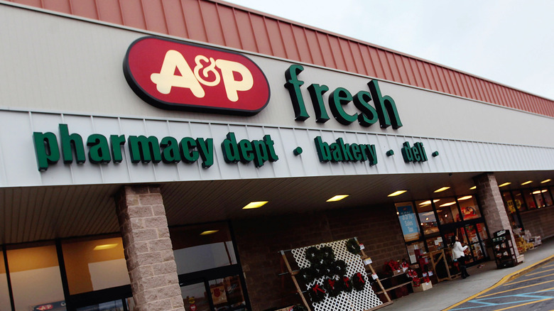 A&P storefront