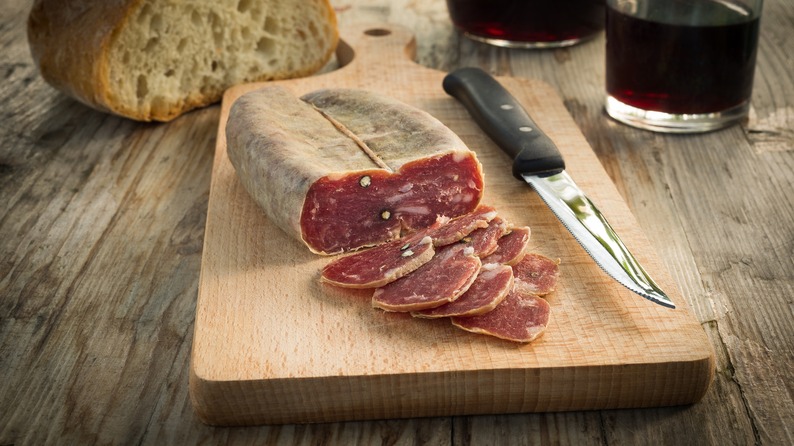 What's That White Powdery Stuff On The Outside Of Your Soppressata?