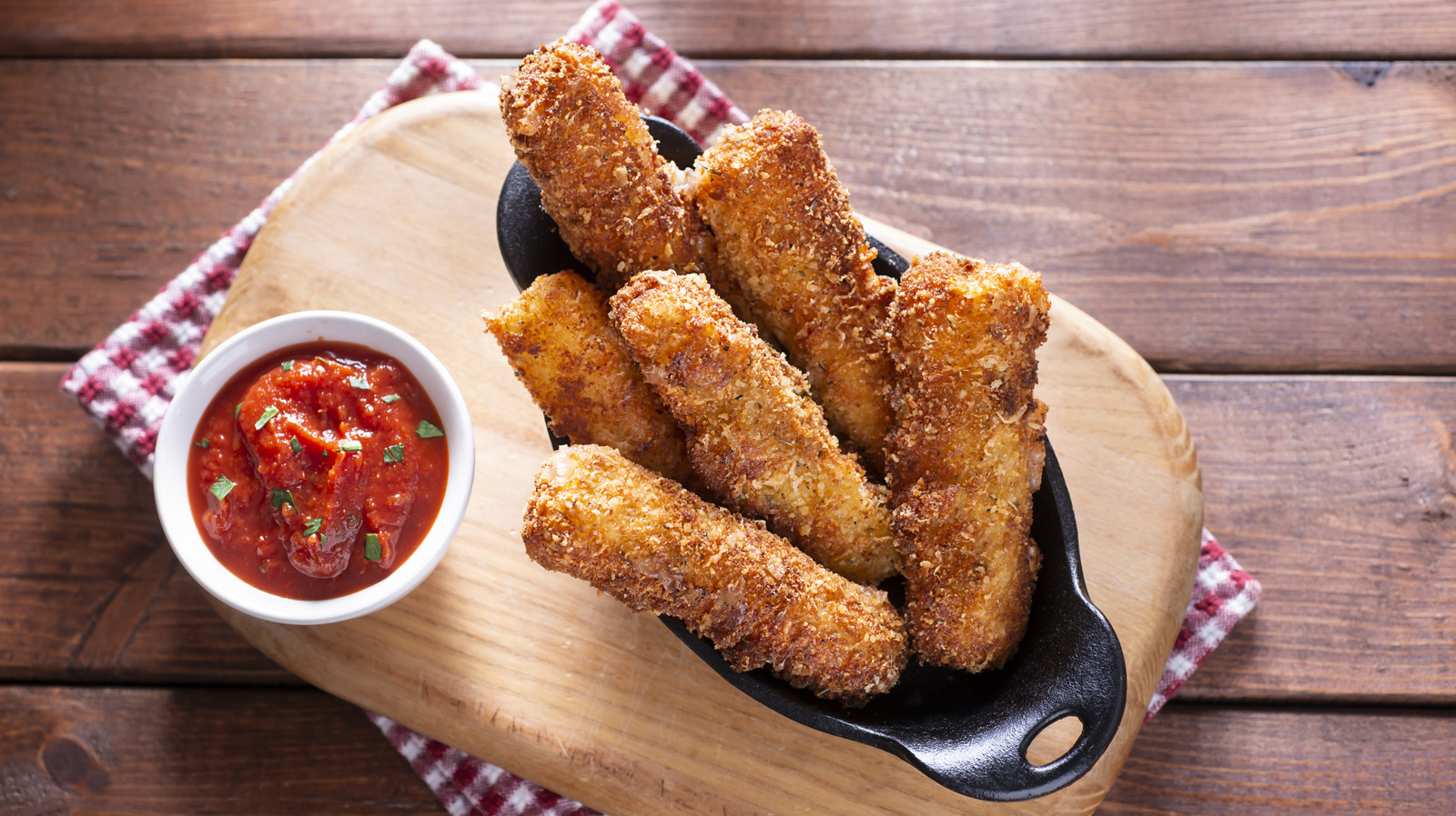 When Deep Frying Cheese, Make Sure You Freeze It Before It Hits The Oil