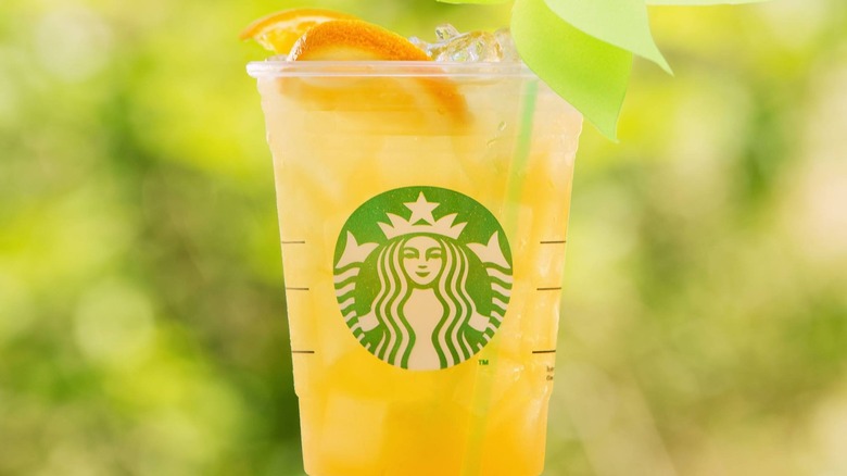 Starbucks valencia orange refresher