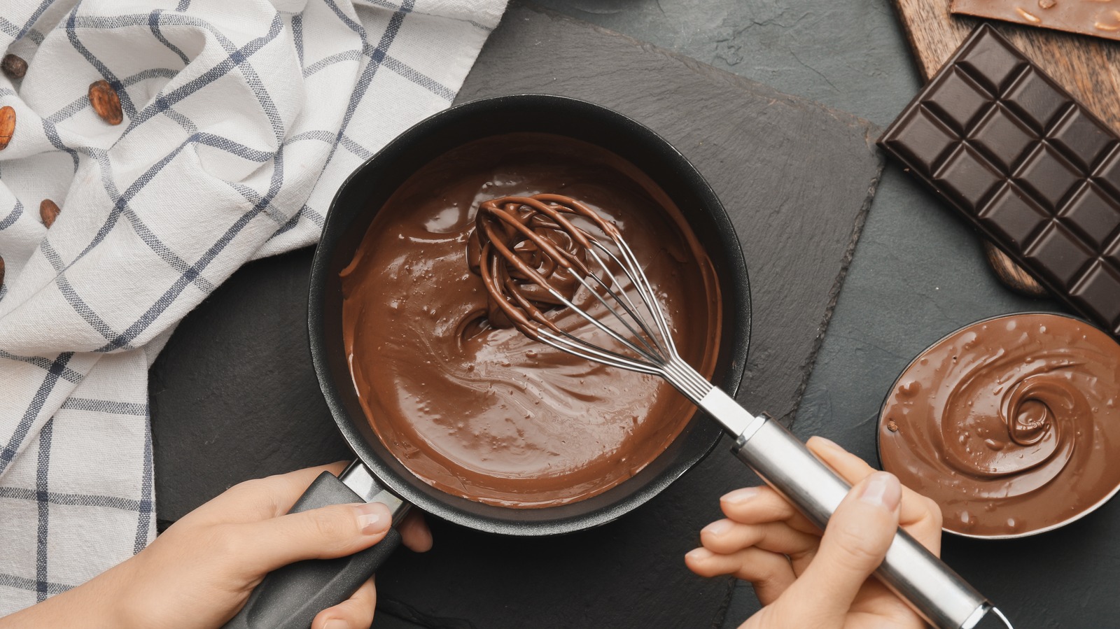 When Making Chocolate Sauce, Go For The Baking Bar