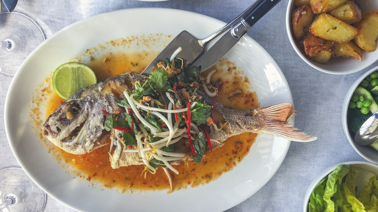 whole fish thai style