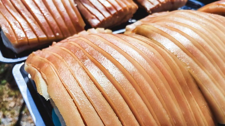 pork roasts with scored skin