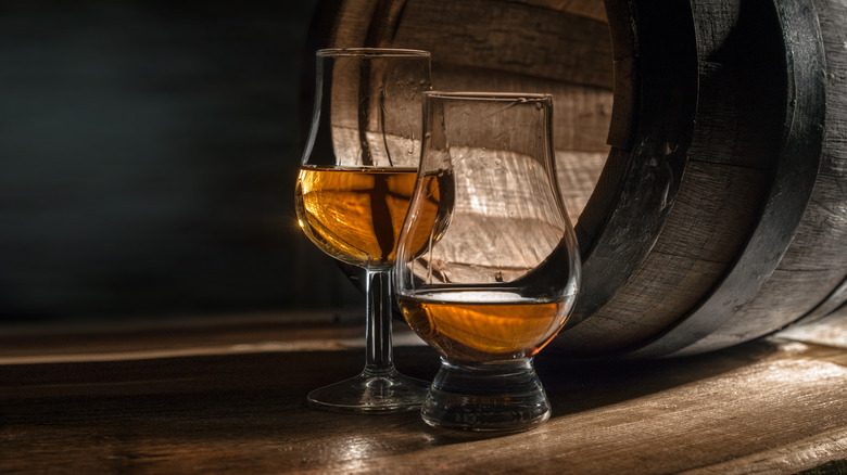 Whiskey in Glencairn glasses