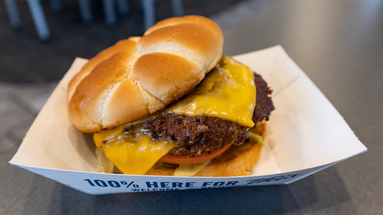 Culver's butter burger with cheese