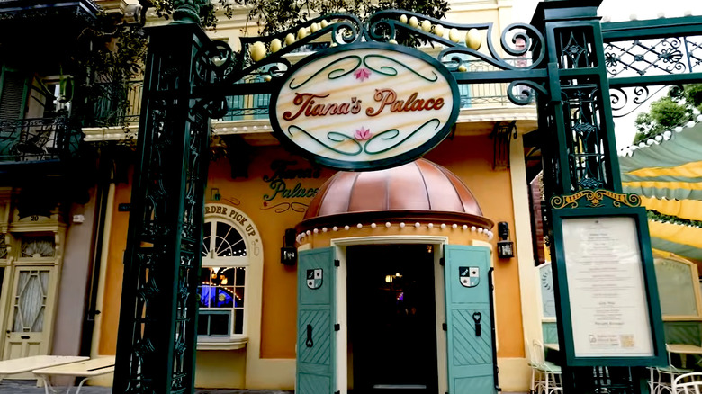 Tianas Palace at Disneyland