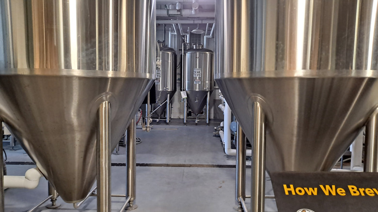 Guinness Brewery equipment in Baltimore