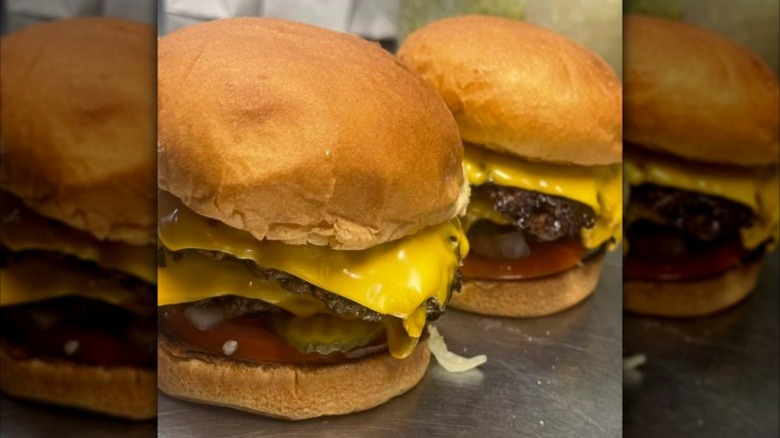 Cheeseburgers from the Salem Dairy Bar