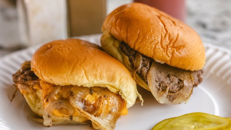 Sliders from White Manna Hamburgers