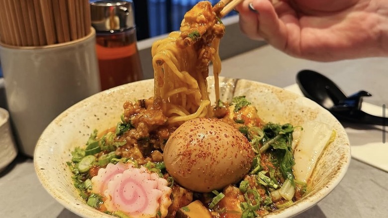 Mapo tofu ramen