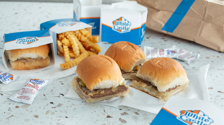 White Castle slider meal