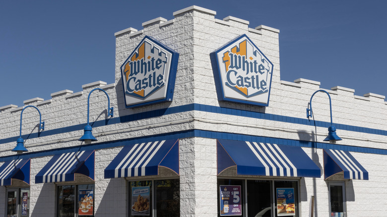 Modern White Castle exterior