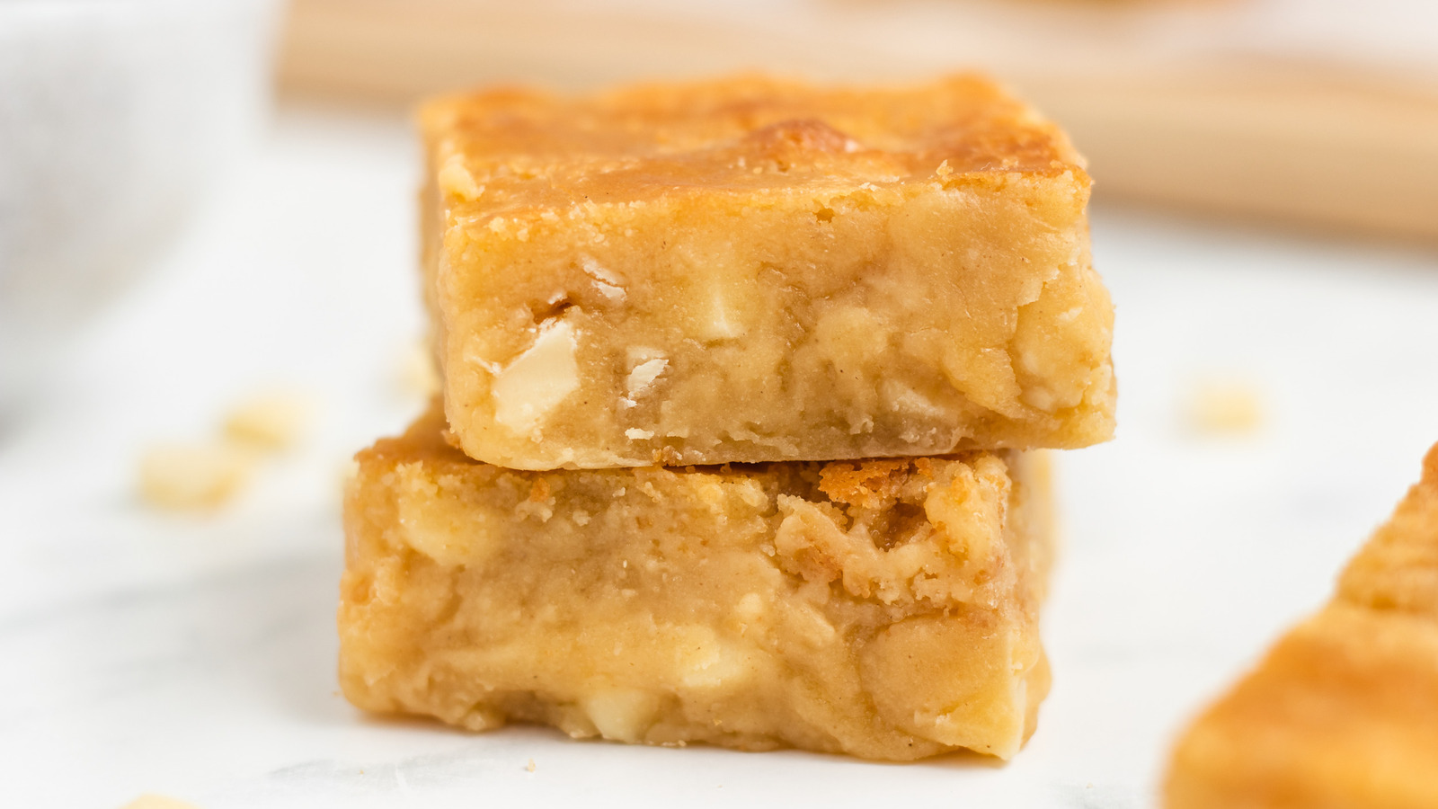 White Chocolate Blondies Recipe